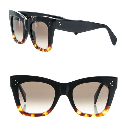 celine catherine sunglasses black|authentic Celine sunglasses.